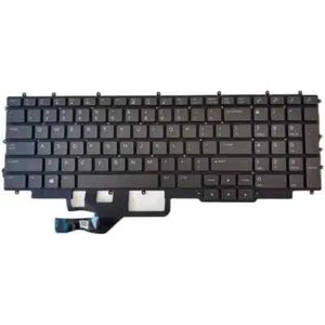 Original New US Language For Dell Alienware m17 R3 m17 R4 Laptop Keyboard - Picture 1 of 4