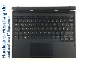 Dell Keyboard K17M-BK-GE Qwertz Lighting 01H0C3 Latitude 7285 Original De C Ware - Picture 1 of 5