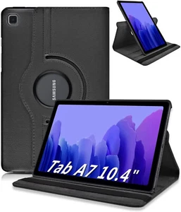 360 Samsung Galaxy Tab A7 10.4" T500 T505 2020 Leather Stand Cover Tablet Case - Picture 1 of 8