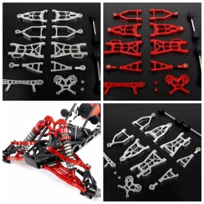 Extended CNC Aluminum Suspension Arm Kit for 1:5 HPI Rovan Baja 5B 5T - Image 1 of 4