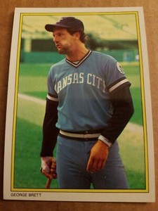 1983 Topps George Brett All Stars Collector's Edition #31 NM-MT 