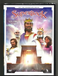 SUPERBOOK Solomon's Temple (2018, DVD) BRAND NEW: CBN Bible: Kids - Picture 1 of 2