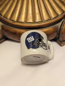 New York Giants Collectible Mini Mug - Miniature Ceramic Mug NFL Football 1 1/4” - Picture 1 of 5