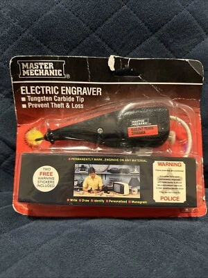Master Mechanic VTG Electric Engraver WPB 172B Tungsten Carbide Tip Made in USA - Image 1 of 4