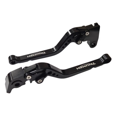 Palancas de embrague y freno largas negras Triumph 1200 / Speed Twin / Thruxton R + Más Foto 1 de 4
