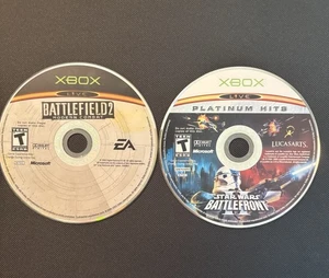 Xbox Games (Star Wars Battlefront II, Battlefield 2 Modern Combat) - Picture 1 of 1