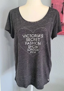 Victoria's Secret Fashion Show London 2014 Gray Womens Shirt Size M - Imagen 1 de 11