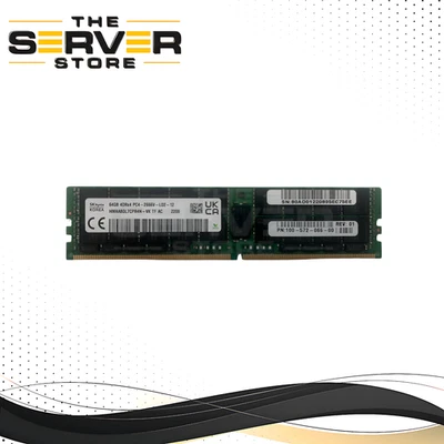 EMC 64GB DDR4-2666V-L PC4-21300 4DRx4 LRDIMM ECC Reg. Memory 100-572-066-00 - Image 1 of 2