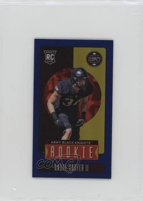 2023 Legacy Rookies Premium Edition Mini Sapphire /20 Andre Carter II Rookie RC - Image 1 of 2
