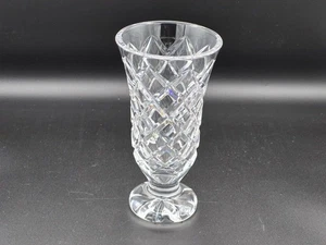 Vintage Waterford 7" Kristallvase mit Fuß, Kinsale - Bild 1 von 4