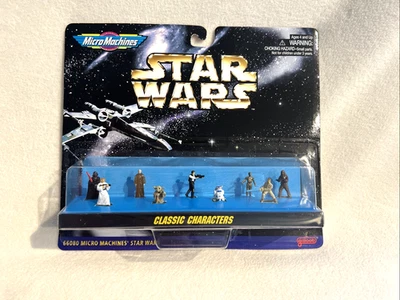 NEW 1996 Star Wars Micro Machines CLASSIC CHARACTERS Miniature Figures Galoob - Image 1 of 4