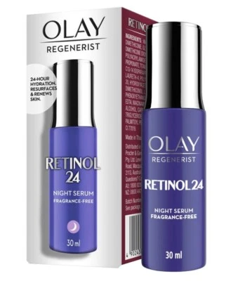 Olay Regenerist Retinol 24 Night Serum Fragrance Free 30ml - image 1 of 4