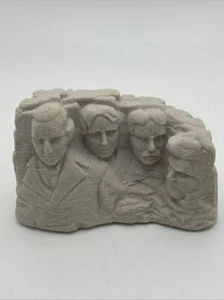 Mount Rushmore Sandstone Carved Sculpture Souvenir; 7.5”L X 4”W X 4.5” H - Picture 1 of 7