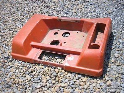 Cubierta de asiento guardabarros AMF tractor cortacésped 1414 fibra de vidrio Foto 1 de 4