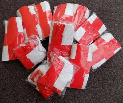 50 x ENGLAND CAR WING MIRROR FLAGS COVERS SOCK ST GEORGE FOOTBALL SPORTS JOBLOT - Image 1 of 4