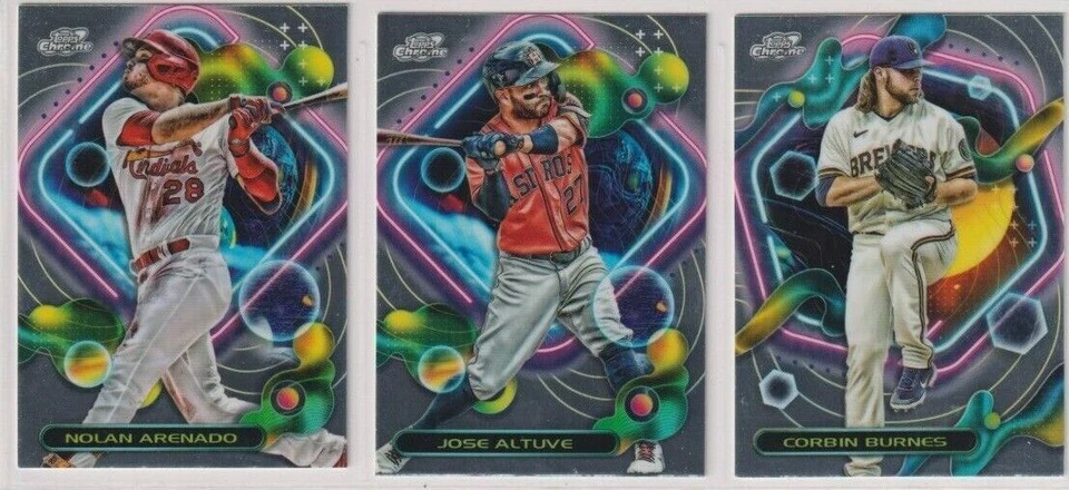 2023 Topps Chrome COSMIC Baseball Base #1-200 Pick A Player You Choose - Image 1 of 1