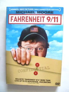 FAHRENHEIT 9/11 - MICHAEL MOORE - 2004 DVD - Like New - Imagen 1 de 5
