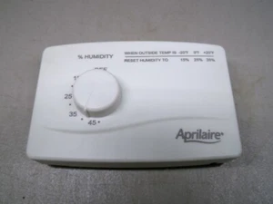 APRILAIRE HUMIDISTAT CONTROL UNIT ADJUSTABLE HUMIDITY SETTINGS - Picture 1 of 3