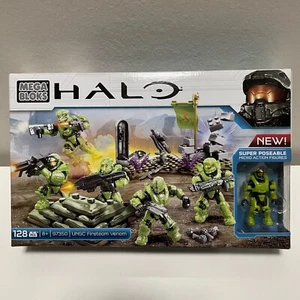 Mega Bloks Construx Halo UNSC Fireteam Venom AUTHENTIC NEW VHTF Spartans - Picture 1 of 6