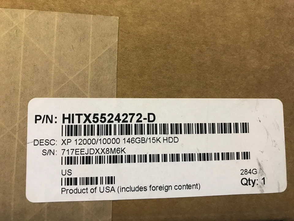 NEW HITACHI  5524272-D 146GB 15K HARD DRIVE XP12000/10000 (inc vat) - Image 1 of 1