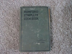 The Rumford Complete Cookbook, 1930, Lily Haxworth Wallace - Picture 1 of 9