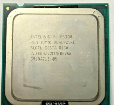 Intel Pentium Dual-Core Processor 2.60GHz 2MB 800MHz 1.36V Socket LGA775 SLGTL - Image 1 of 3