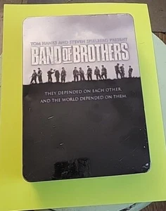 Band of Brothers Tin Metal Gift Box 6-DVD Complete Series Set (Spielberg, Hanks - Picture 1 of 3