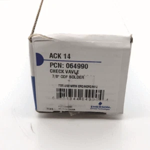 Emerson White-Rodgers ACK 14 7/8" ODF Solder Check Valve - Picture 1 of 3