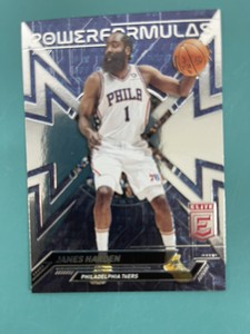 2023 Donruss Elite #3 James Hardin Power Formulas SP Insert  76ers