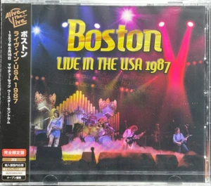 BOSTON "LIVE IN THE USA 1987" JAPAN 2 CD WORCESTER, MA "SEALED" - Foto 1 di 2