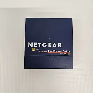 Conmutador Fast Ethernet Netgear 10/100 Mbps 5 puertos FS105 - Imagen 1 de 4