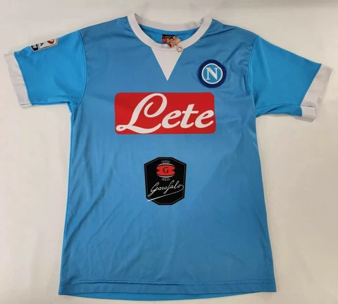 SSC NAPOLI HOME FOOTBALL SHIRT 2015/2016 SOCCER JERSEY MAGLIA KAPPA MENS S Cover
