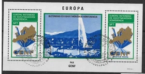 EUM-73 Ungarn, Europamitläufer, Mi Block 103A, gestempelt, - Picture 1 of 1