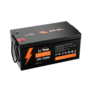 LiTime 24V 230Ah Group 8D LiFePO4 Lithium Battery 5888Wh for Solar Off-grid UPS - Picture 1 of 12