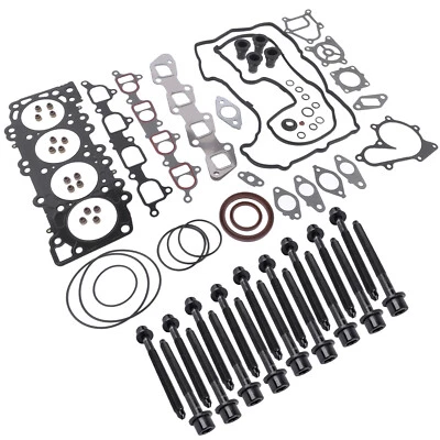Engine Head Gasket Set + 18x Head Bolt For Nissan Navara D22 D40 Pathfinder YD25 - image 1 of 4