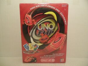 NEW Mattel UNO FLIP Family Card Game N7857 Kids Adults Players Target GUY 2009
