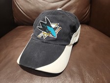 San Jose Sharks Hockey NHL 2007 "Teal & White" Adjustable Baseball Cap