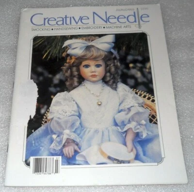 Creative Needle Magazine July/Aug 1993 Smocking Hand Sewing Embroidery, Arts - Image 1 of 2