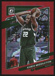 2021-22 Donruss Optic Red #143 Khris Middleton /99