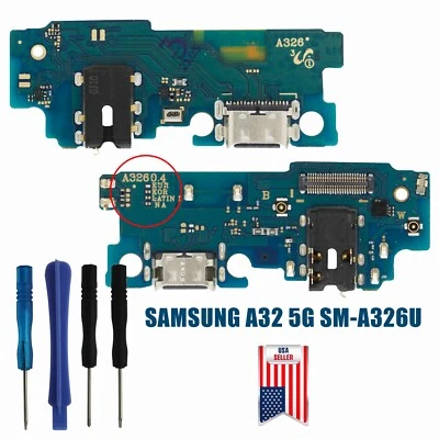 USB Charging Port Board +MIC +Audio Jack For Samsung Galaxy A32 5G SM-A326U