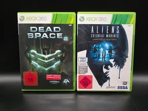 Dead Space 2 + Aliens Colonial Marines Xbox 360 CiB - Picture 1 of 7