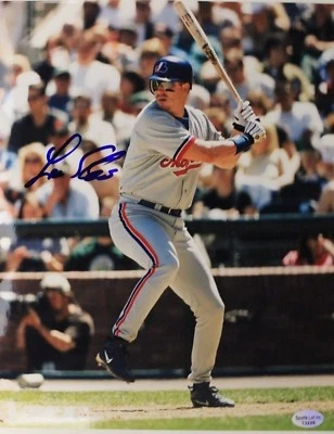 Foto firmada por Lee Stevens Expos autografiada 8x10 MLB 17I Foto 1 de 2