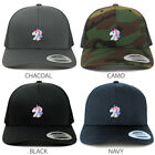 Unicorn Embroidered Patch Snapback Mesh Trucker Cap - FREE SHIPPING