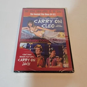 Carry On Cleo With Bonus Carry On Jack DVD Anchor Bay Gerald Thomas BRAND NEW - Picture 1 of 3