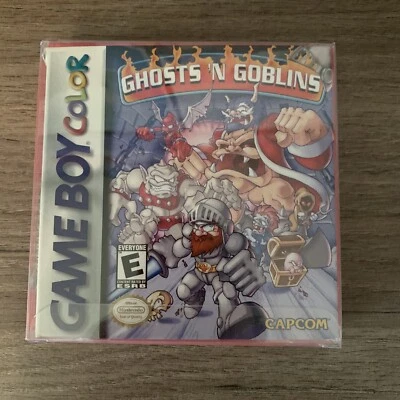 Ghosts 'n Goblins (Nintendo Game Boy Color, 1999) Complete And Tested CIB RARE🔥 - Image 1 of 4