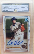 2020 Bowman Chrome #CPA-AHI🚨 Adam Hill Auto Refractor / 5star 10 🌋