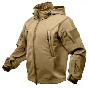 Rothco Special OPS Tactical Soft Shell Jacket - Coyote Brown - Picture 1 of 3