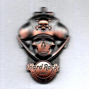Hard Rock Cafe Cayman Islands 2019 🕱 3D Pirate Skull 💀 (#531803) 💀 🟍🏝🕱🟍 - Picture 1 of 3