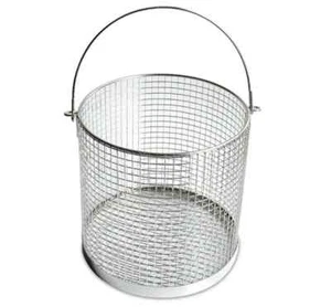 30cm Chip Basket Potato Chip Shop Steel Wire Bucket Mesh Drainer Bucket Fish - Picture 1 of 1