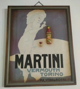 Paar Werbebilder, Martini und Marsala Ingham, Vintage, 3D Poster - Bild 1 von 24